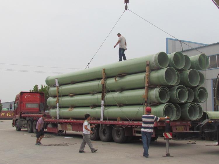 玻璃鋼夾砂管運輸圖